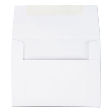 Quality Park™ Greeting Card-invitation Envelope, A-2, Square Flap, Gummed Closure, 4.38 X 5.75, White, 100-box freeshipping - TVN Wholesale